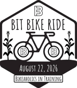 Logo for the BIT Bike Ride on August 22, 2026