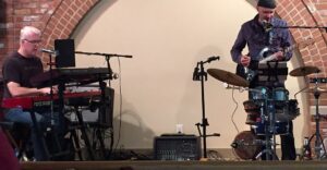 photo of the two members of the Mullins Brothers band