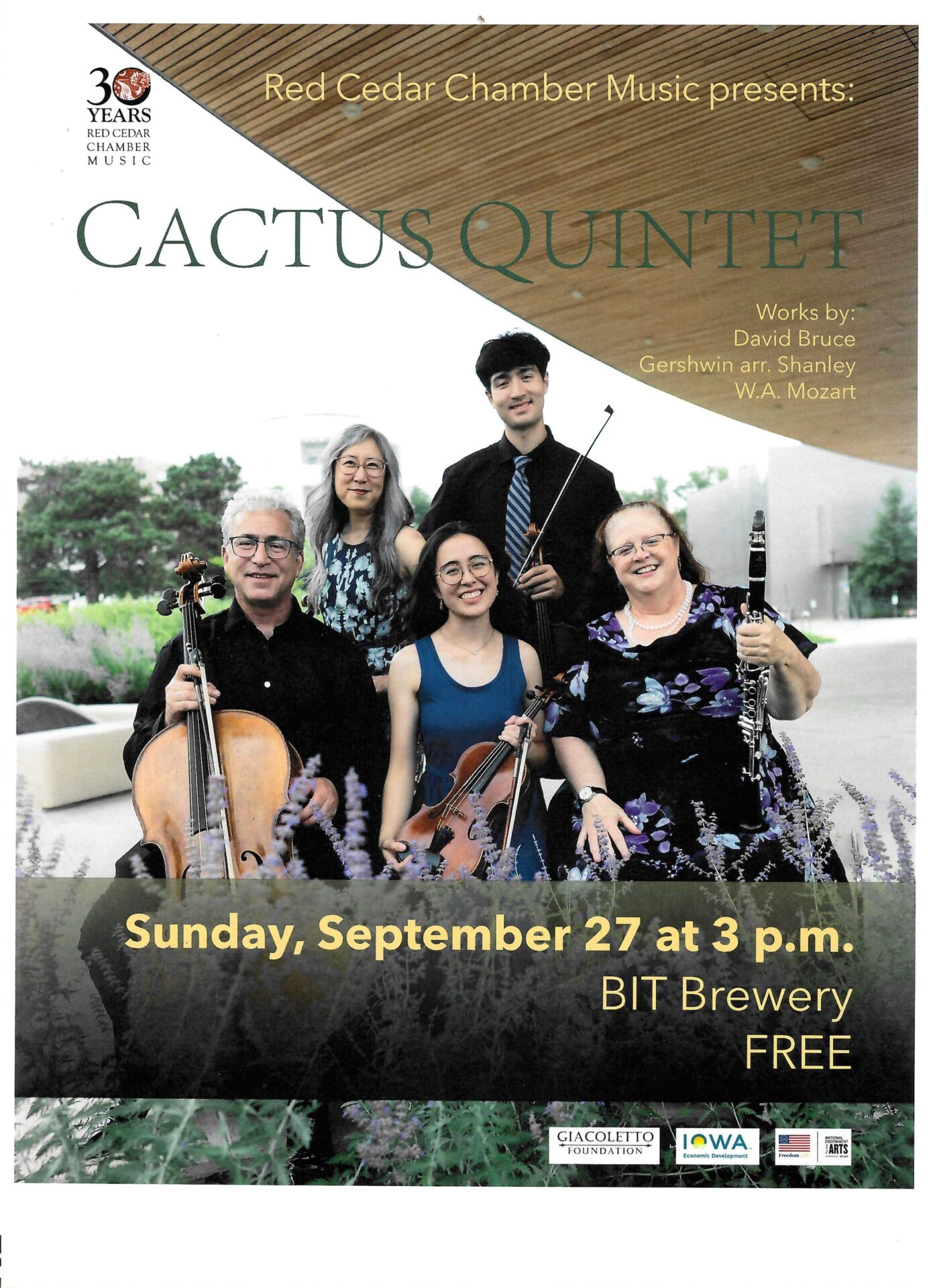 Photo of the Red Cedar Chamber Orchestra group