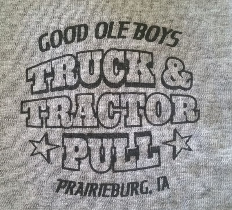 Logo for the Good Ole Boys Truck & Tractor Pull in Prairieburg IA