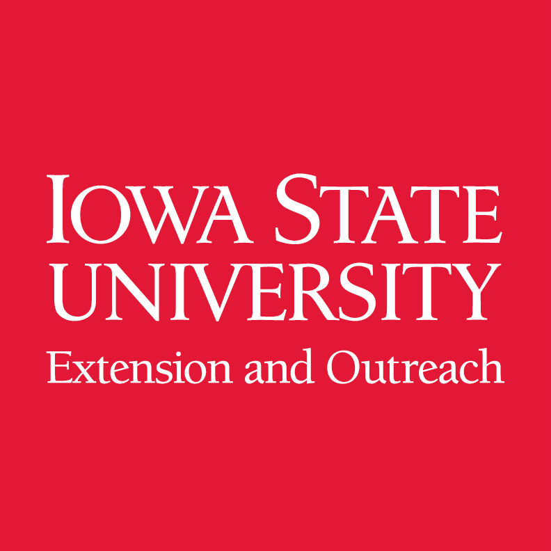 log for the Iowa State University Extension and Outreach department