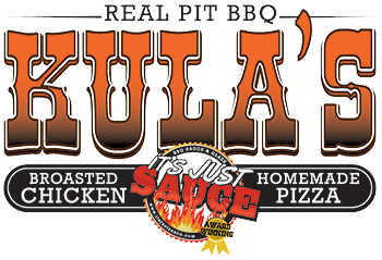 Kula's It's Just Sauce real pit bbq logo